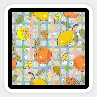 Oranges with lemons Sticker